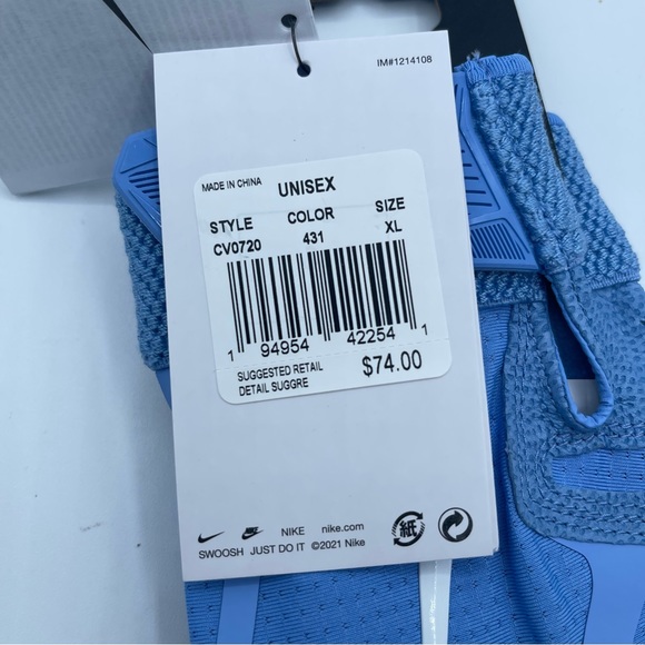 Nike Alpha Huarache Elite Baseball Batting Gloves CV0720-431 Men’s Sz XL $74 NWT - Picture 5 of 8